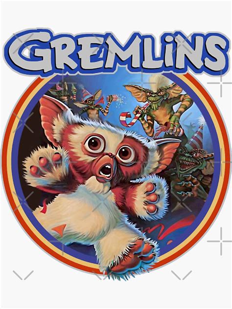 Gremlin 84 Shirt Sticker For Sale By Gremlinsworld Redbubble