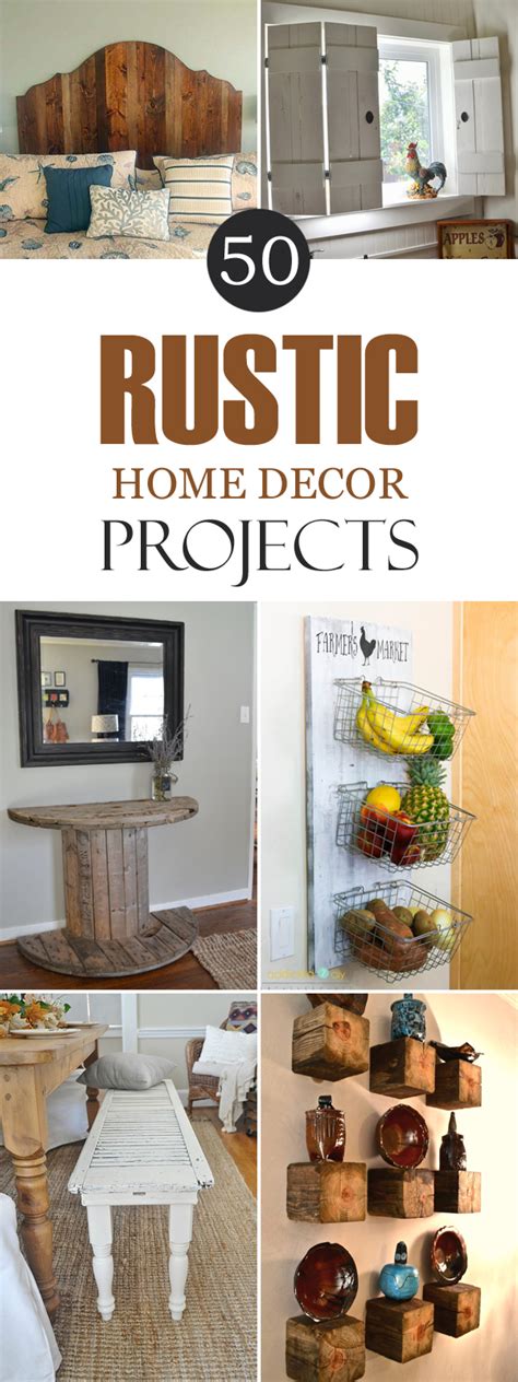 50 Rustic DIY Home Decor Projects