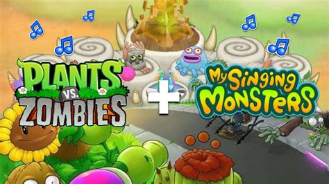 Plants Vs Zombies On My Singing Monsters Youtube