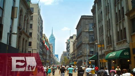 Actress Maty Huitrón Walking Down Madero Street Mexico City 1953 R