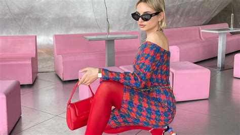Our Styling Tips For Rocking Red Tights The Boldest Trend In Legwear Right Now