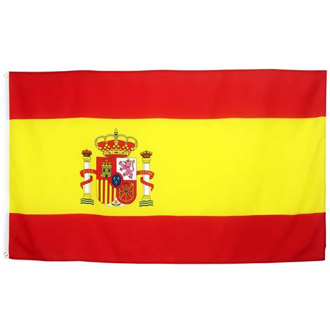 Hier gibts die flagge von spanien in zum kostenlosen download. Fahne Spanien 90 x 150 cm spanische Flagge Nationalflagge ...