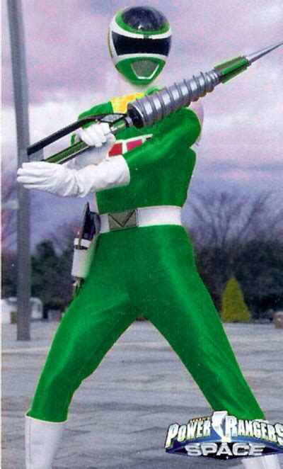 Green Space Ranger With Weapon By 619rankin On Deviantart