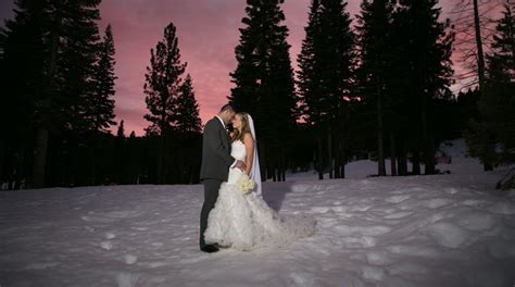 Megan And David — Weddings In Lake Tahoe — Borrowed And Blue Winter