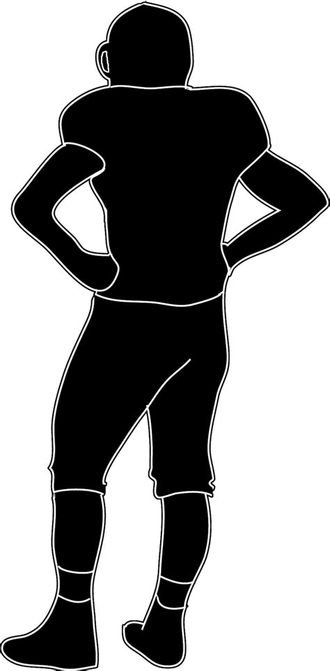 Standing Football Player Clipart 20 Free Cliparts Download Images On