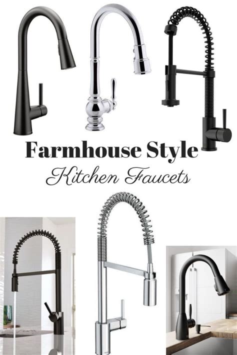 Commercial kitchen faucets have impressive reputations for the cleaning abilities, water pressure, and endurance. Farmhouse Style Kitchen Faucets | Farmhouse faucet ...