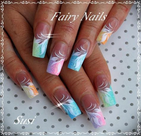 Fairy Nails Fingernail Designs Acrylic Nail Designs Nail Art Designs Acrylic Nails Coffin