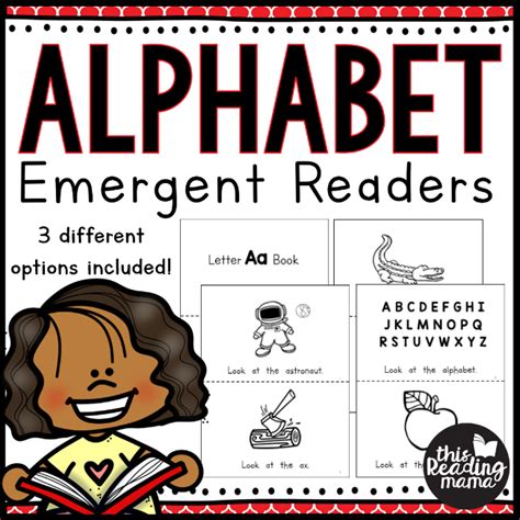 Alphabet Emergent Readers This Reading Mama
