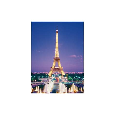 With a travel jigsaw puzzle, you can travel around the world without leaving your living room! Puzzle 1000 pièces - Paris: Tour Eiffel à l'Aube - Boutique de puzzles Variantes