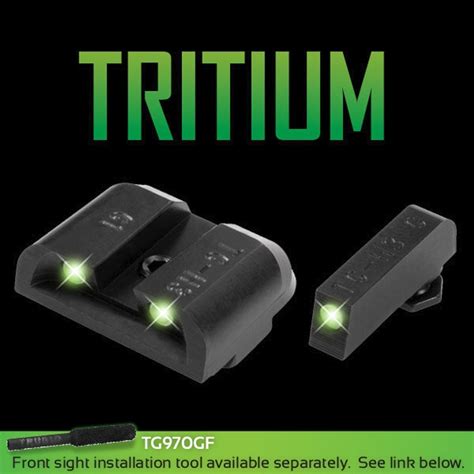 Truglo Tritium Night Sights For Glock And Taurus Tx22 Compact G3x G3xl