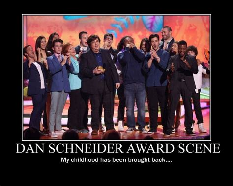 This one is so painfully obvious it hurts. Dan Schneider Award Scene Meme by CartoonAnimes4Ever on DeviantArt