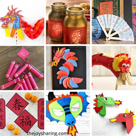 20 Chinese New Year Crafts For Kids The Joy Of Sharing
