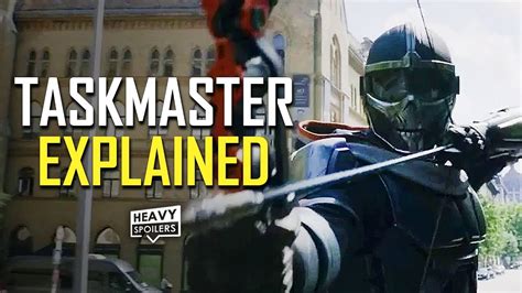 Black Widow Taskmaster Explained Why His Design Has Changed Origins