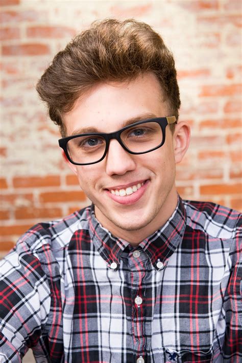 Free Photo Man Wearing Eyeglasses And Smiling Attractive Wear Trendy Free Download Jooinn