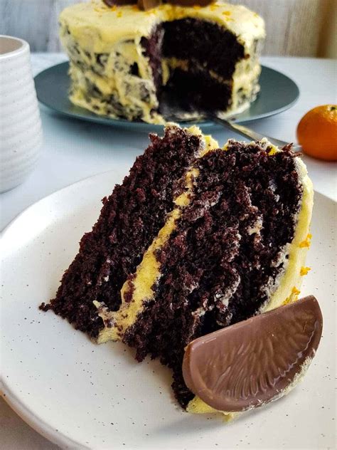 Moist And Delicious Chocolate Orange Cake Dizzy Busy And Hungry