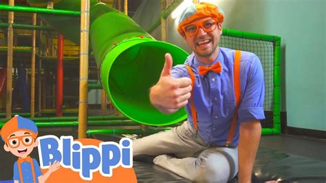 Blippi Visits Kids Club Indoor Playground Learn With Blippi