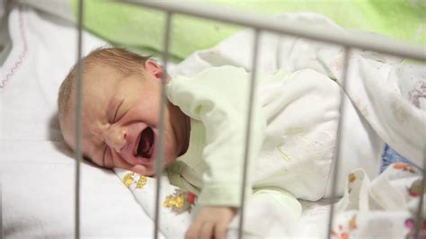 Newborn Baby Cry In Hospital Stock Footage Sbv Storyblocks