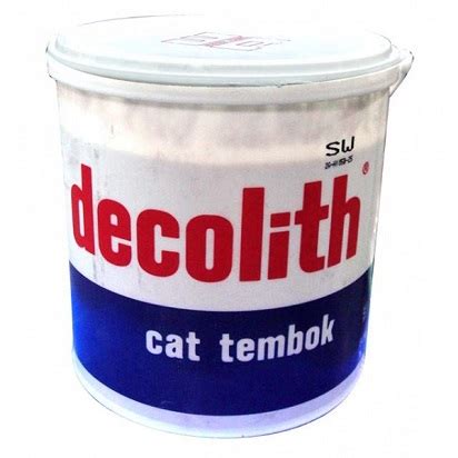 Harga Cat Tembok Decolith Terbaru Bulan Ini 2017 Update - Bangun Harga