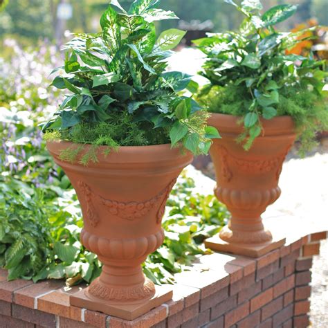 Extra Large Resin Planters Best Extra Large Plastic Garden Planters