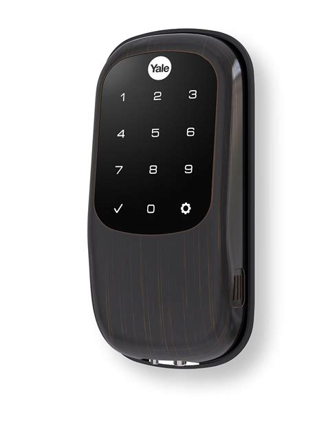 Yale Z Wave Real Living Key Free Touchscreen Deadbolt Works With