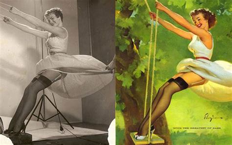 Gil Elvgren S Pin Up Queens 18 Real Women Behind Famous 1950s Cheesecake Pictures Style