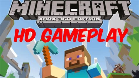 Minecraft Xbox 360 Hd Gameplay Official Tutorial And Introduction