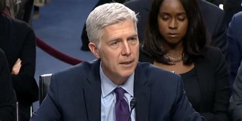 Justice Neil Gorsuch Replaces Joe Biden As Honorary