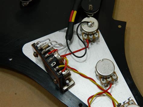Guitar wiring refers to the electrical components, and interconnections thereof, inside an electric guitar (and, by extension, other electric instruments like the bass guitar or mandolin). Ironstone Guitar Pickup Wiring - Electric Guitar Pickups by Ironstone