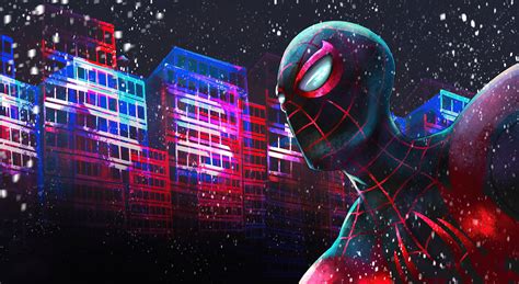 Spider Man Miles Morales Computer Wallpapers Wallpaper Cave