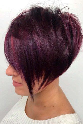Asymmetrical Bob Ideas You Will Fall In Love With ★ Stacked Bob