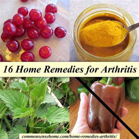 16 Home Remedies For Arthritis