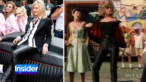 Olivia Newton John Slips Into Black Leather Pants 36 Years After Grease