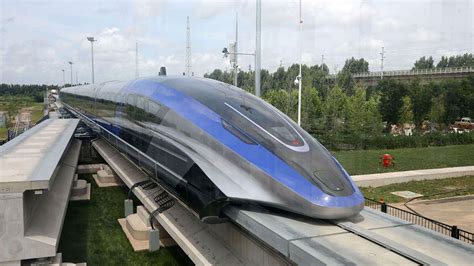 China Debuts The Worlds Fastest 600 Kmh Maglev Train Featuring