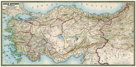 Ancient Asia Minor Kiepert 1888 4633 X 23