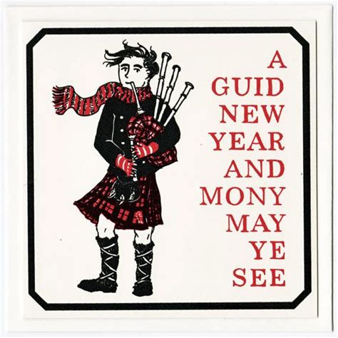 A Guid New Year Scottish New Year Scottish Culture Happy New Year