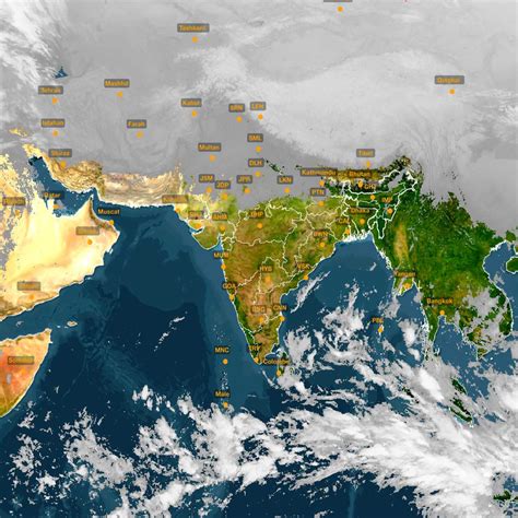 Insat Weather Latest Satellite Images And Maps Of India