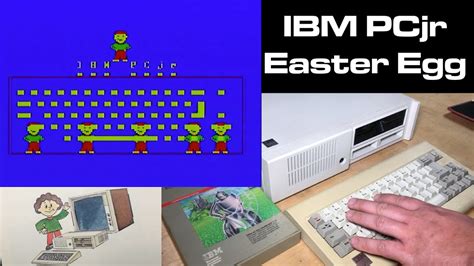 Ibm Pcjr Easter Egg Keyboard Adventure Doscember Ibm Pc Junior Youtube