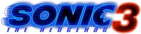 Official Sonic Movie 3 Logo Transparent By Grmmmmmm On Deviantart
