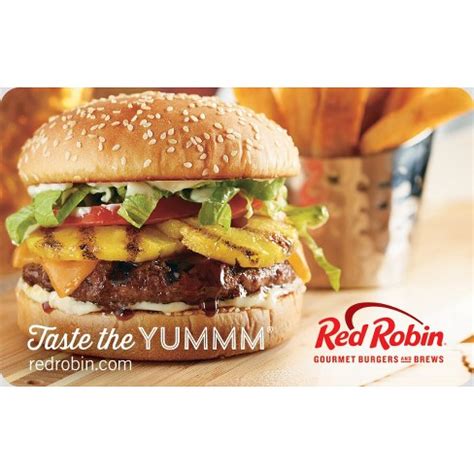 Maybe you would like to learn more about one of these? Red Robin Gift Card (Email Delivery) : Target