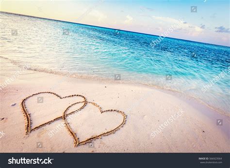 6455 Hearts Sand Sunset Images Stock Photos And Vectors Shutterstock