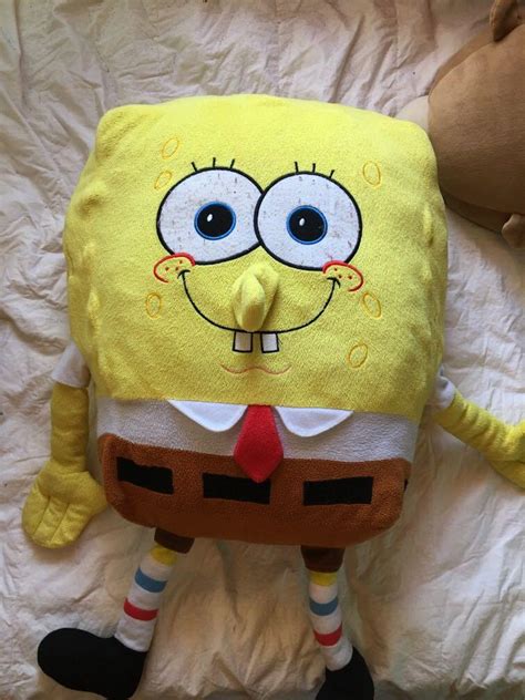 Giant Spongebob Plush Stuffed Toy Preloved Hobbies And Toys Toys