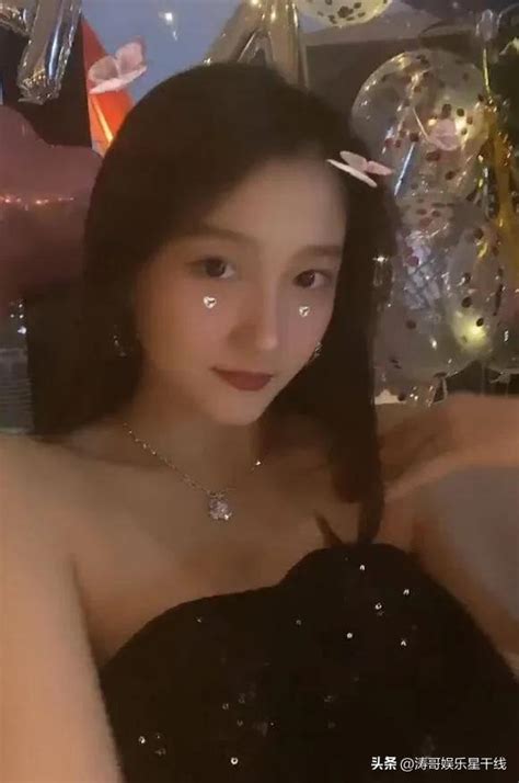 guan xiaotong s image overturned sexy black silk dancing late at night sparked heated