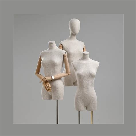 Adjustable Height Female Mannequin Half Body Mannequin With Etsy In
