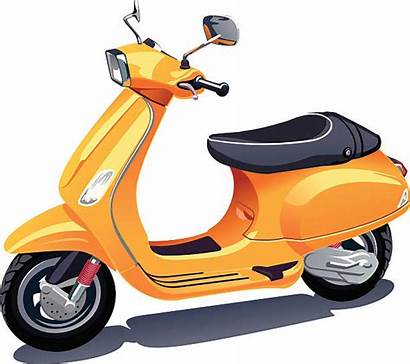 Vector Moped Scooter Clip Illustrations Similar