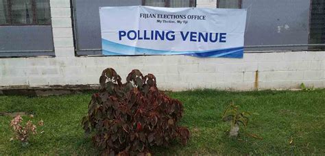 Fiji Election From The Polling Booth