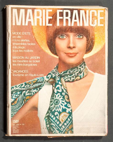Marie France French Vintage Magazine Summer Issue May 1969 French