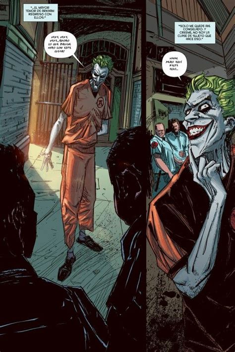 A Comic Page With The Joker And His Friends Talking To Each Other In