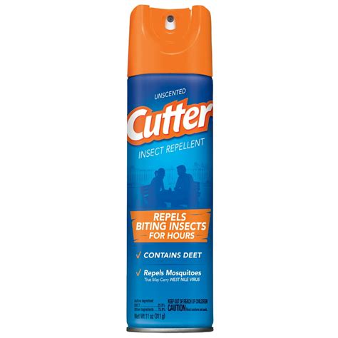 Unscented Cutter Insect Repellent 11 Oz Aerosol With 10 Deet