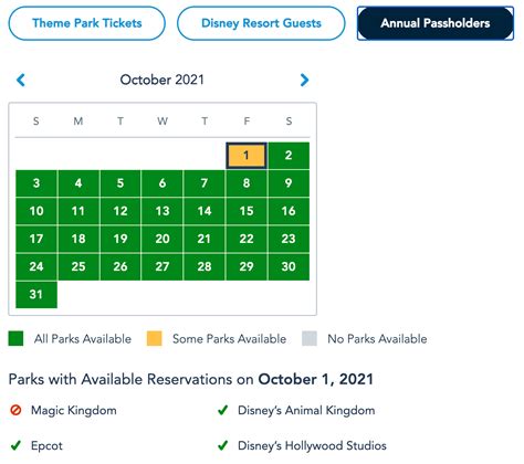 News Magic Kingdom Park Passes Are Booked For Disney