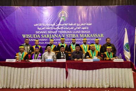 Stiba Makassar Gelar Wisuda Sarjana Ke V Ini Pesan Walikota Makassar